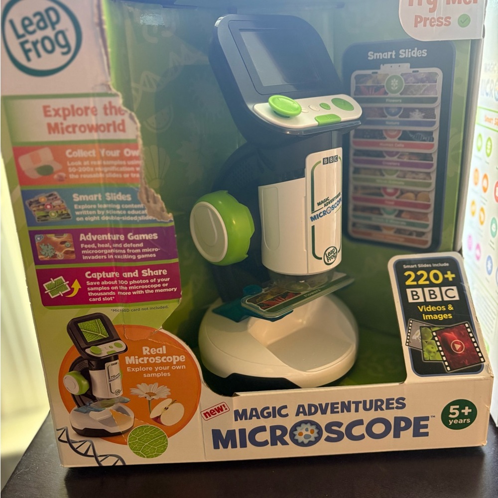 New but opened - LeapFrog Magic Adventures Microscope - Picture 6 of 8
